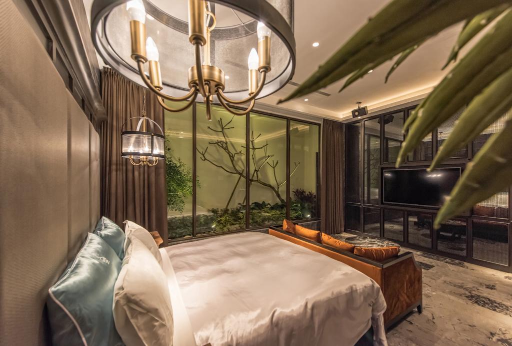 Green Palm Motel Yuanlin Eksteriør billede